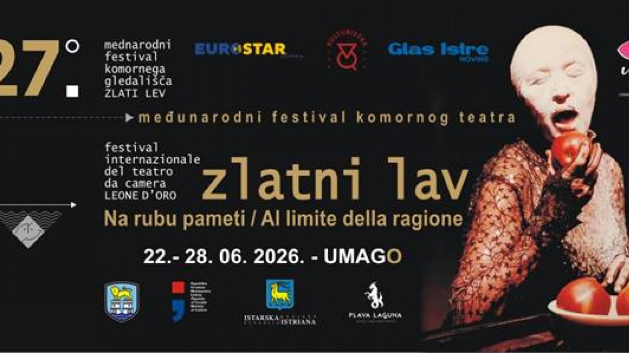 Zlatni lav ponovno u Umagu: Tjedan vrhunskog kazališta pod motom „Na rubu pameti“
