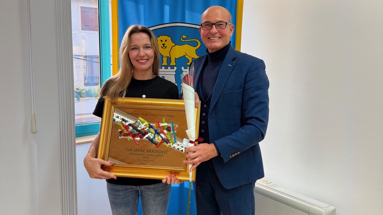Grad Umag nagradio volonterku godine – Ivu Jakac Brajković