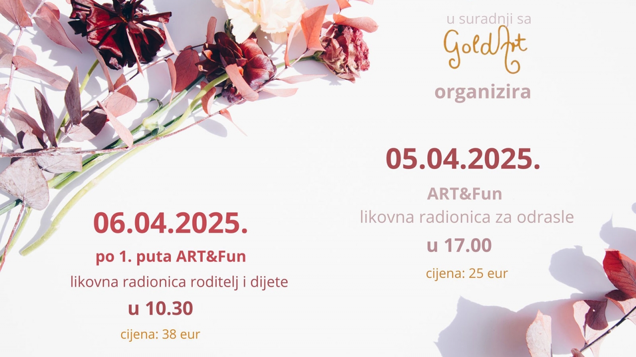 Buje: Kreativne radionice u travnju! / Laboratori creativi di aprile!