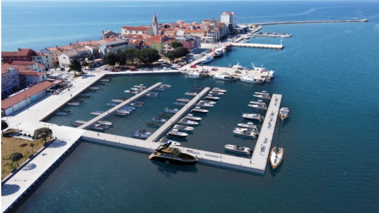 Umag će ubrzo imati novu luku u samom centru grada