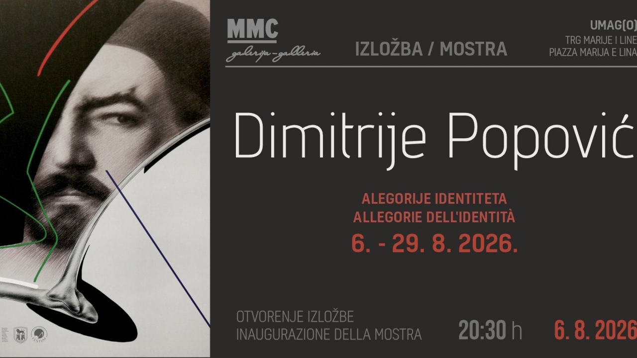 Dimitrije Popović u Umagu predstavlja izložbu „Alegorija identiteta“