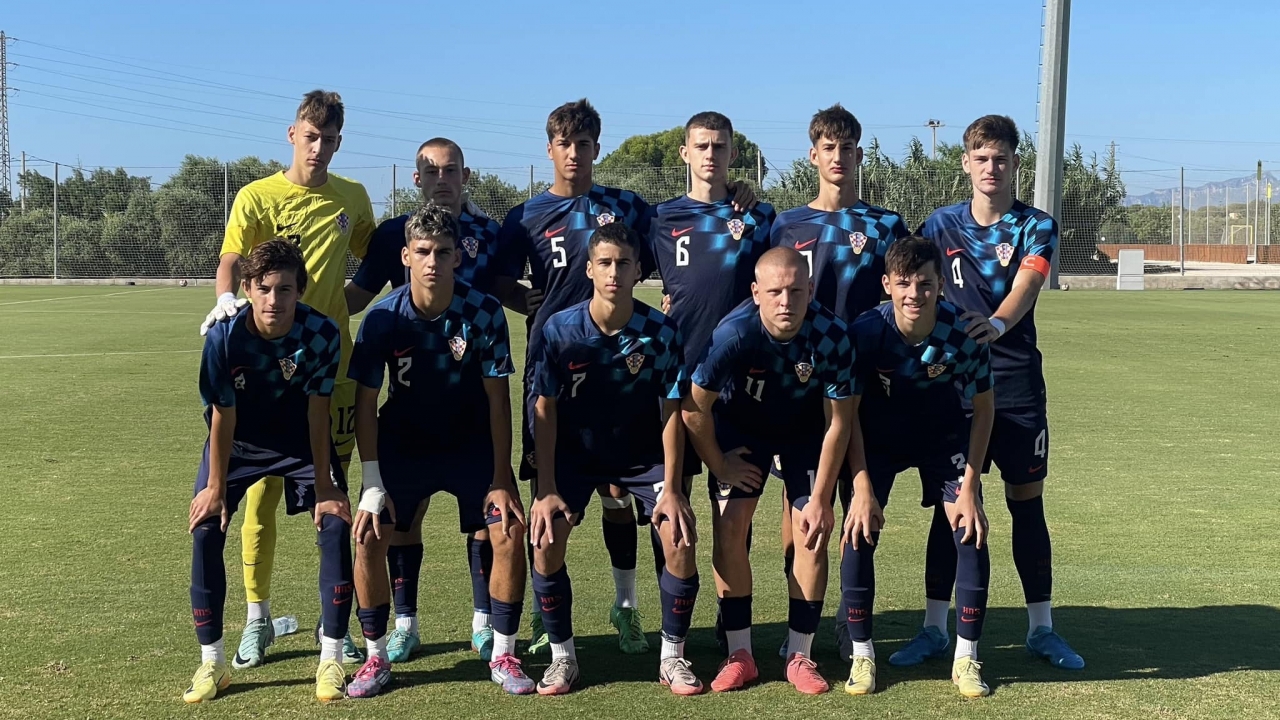 Diego Saina iz Buja sudjelovao u U16 reprezentaciji Hrvatske protiv Saudijske Arabije
