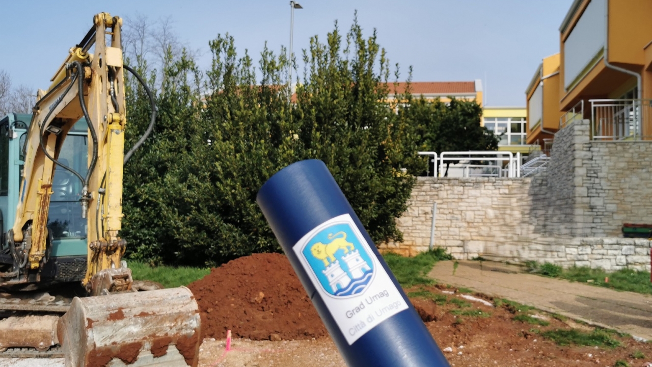Umag-grad djece: Polaganjem kamena temeljca započela nova era Osnovne škole Marije i Line Umag