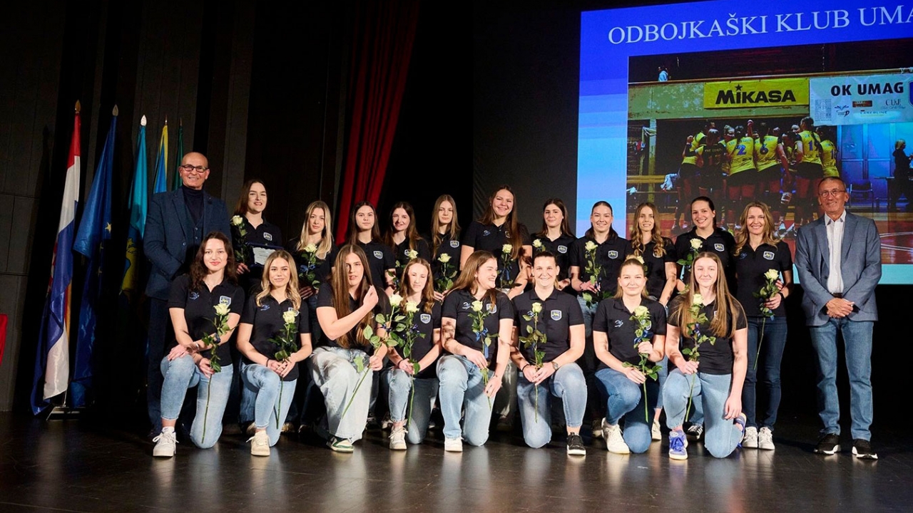 Odbojkašice OK Umag najbolje sportašice grada u 2024.