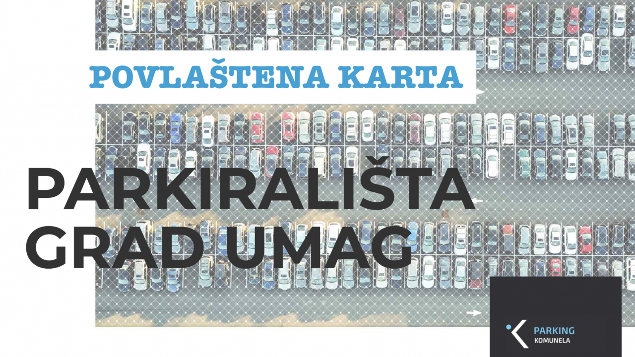Povlaštene parkirne karte u Umagu: godišnja karta 120 € za građane, 150 € za pravne osobe