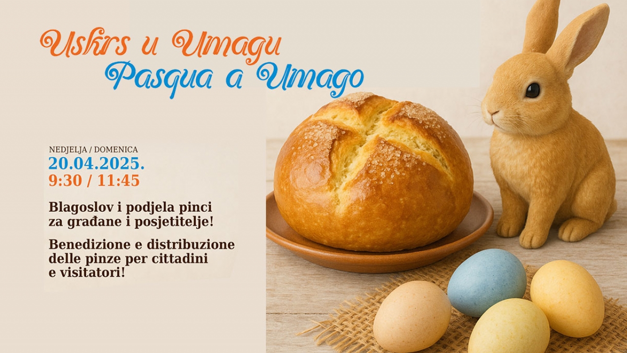 Umag spreman za proslavu Uskrsa