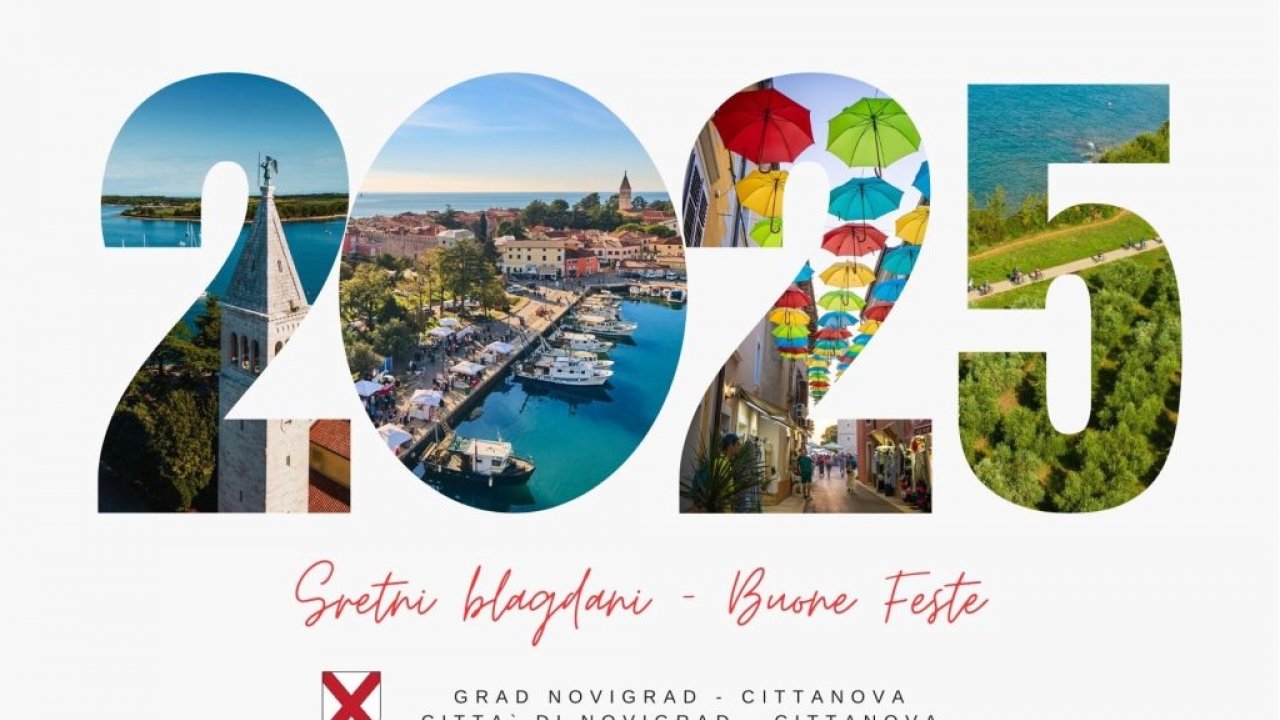 Grad Novigrad: Sretan Božić i nova 2025. godina!