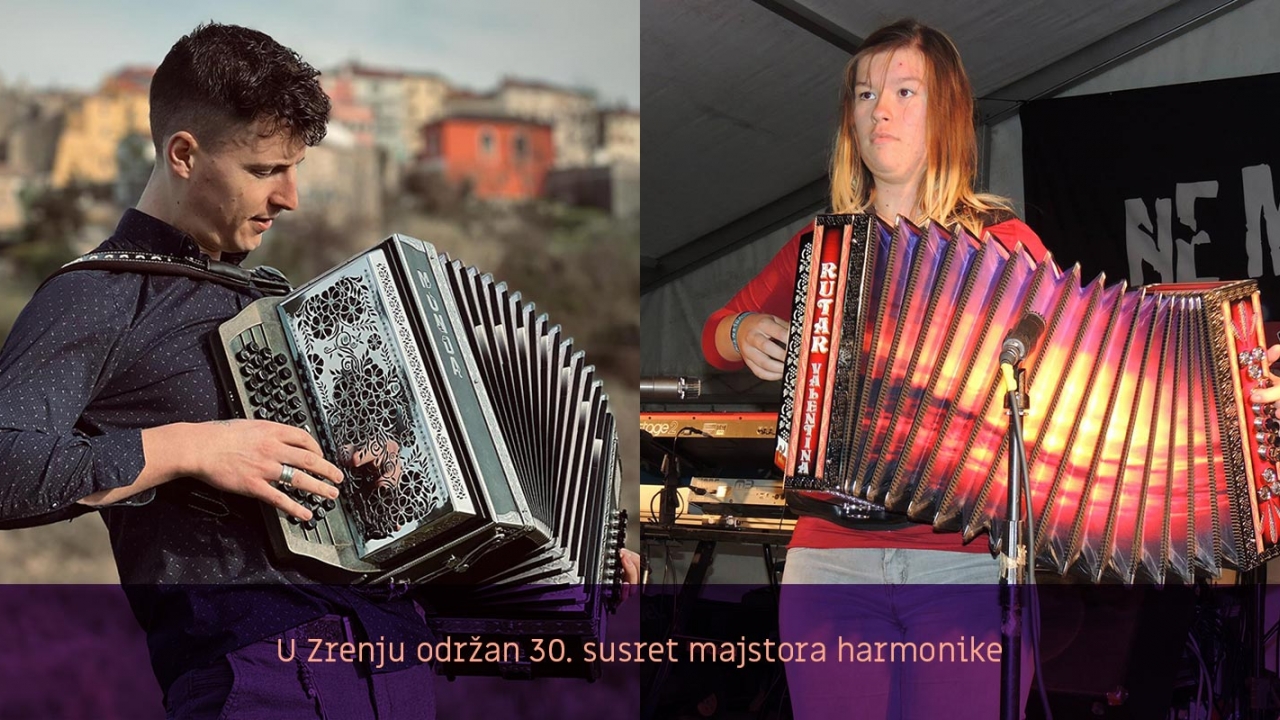Zrenj ugostio 30. susret majstora harmonike
