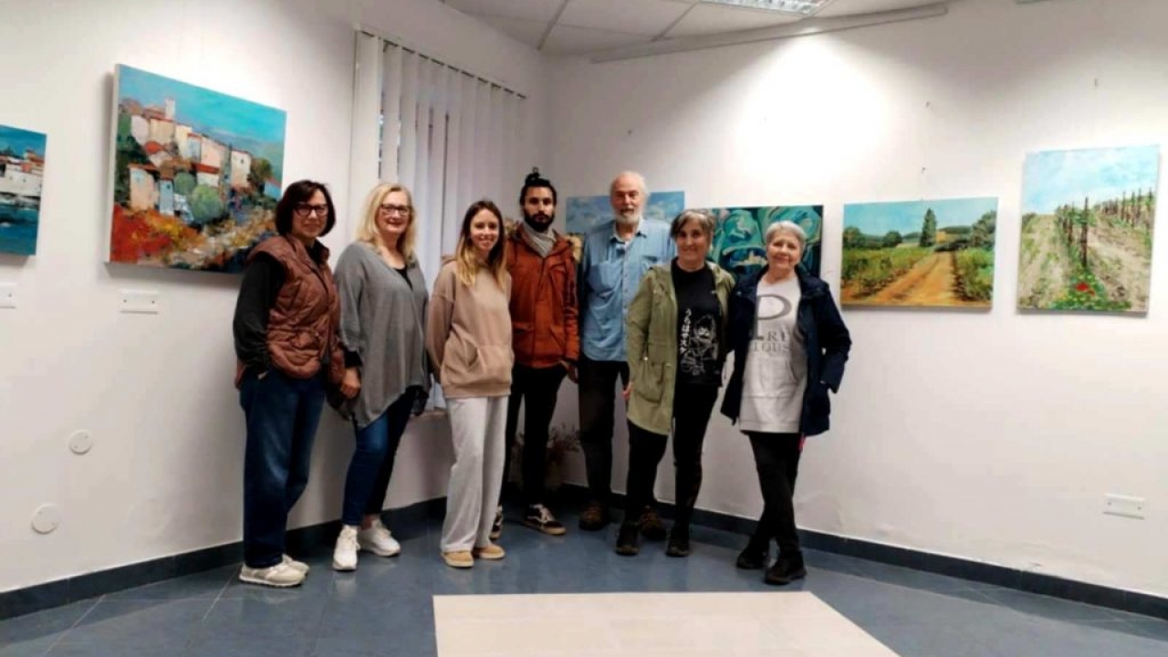 Novo vodstvo Likovne udruge Atelier Agata i nova izložba