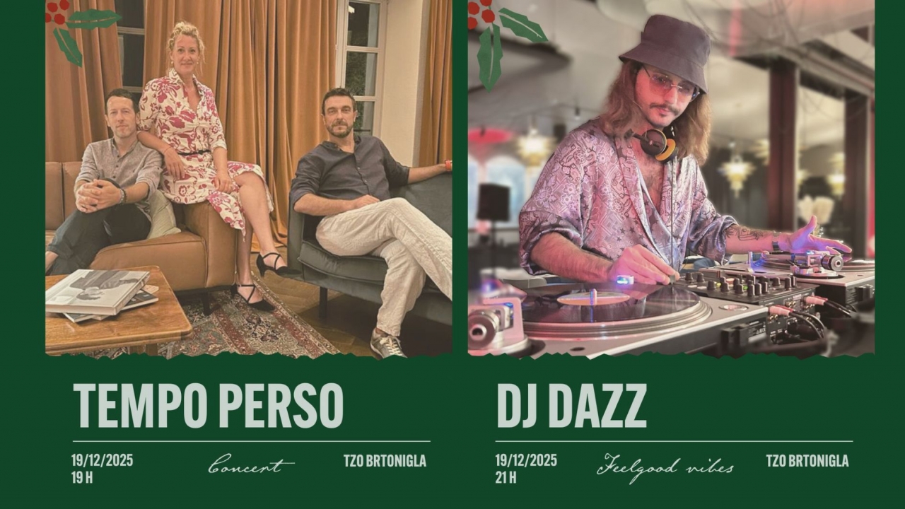 Advent po tvom guštu u Brtonigli: Tempo Perso i DJ Dazz danas će rasplesati Artigianu