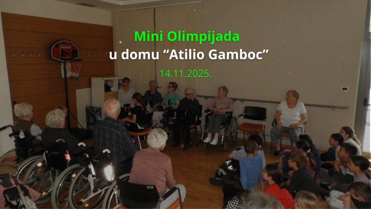 Mini Olimpijada u domu “Atilio Gamboc” – sport, druženje i dobra energija