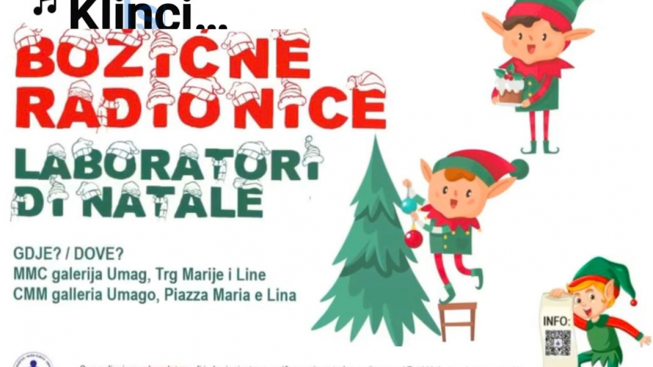 Božićne radionice za djecu u Umagu