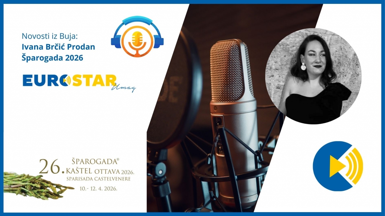 Emisija Novosti iz Buja: gošća Ivana Brčić Prodan o Šparogadi