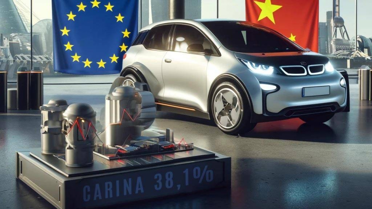 EU uvodi carinske stope na kineske električne automobile do 38,1%