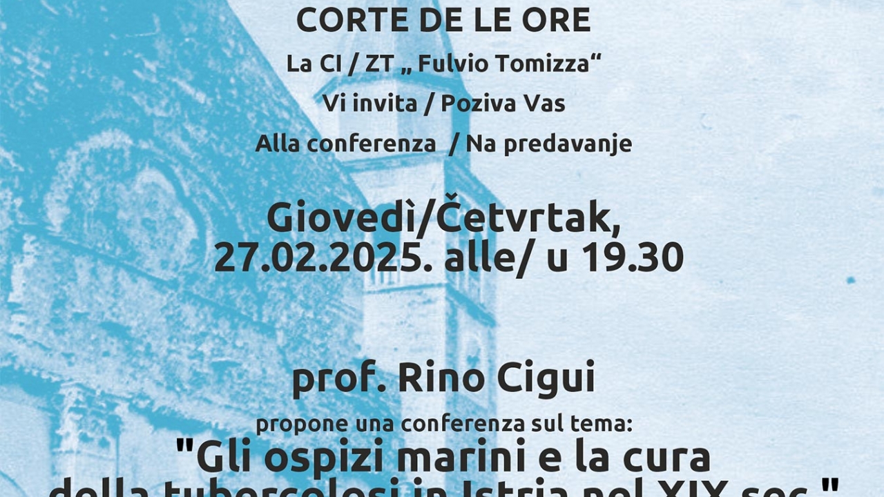 Povijesno predavanje u Umagu
