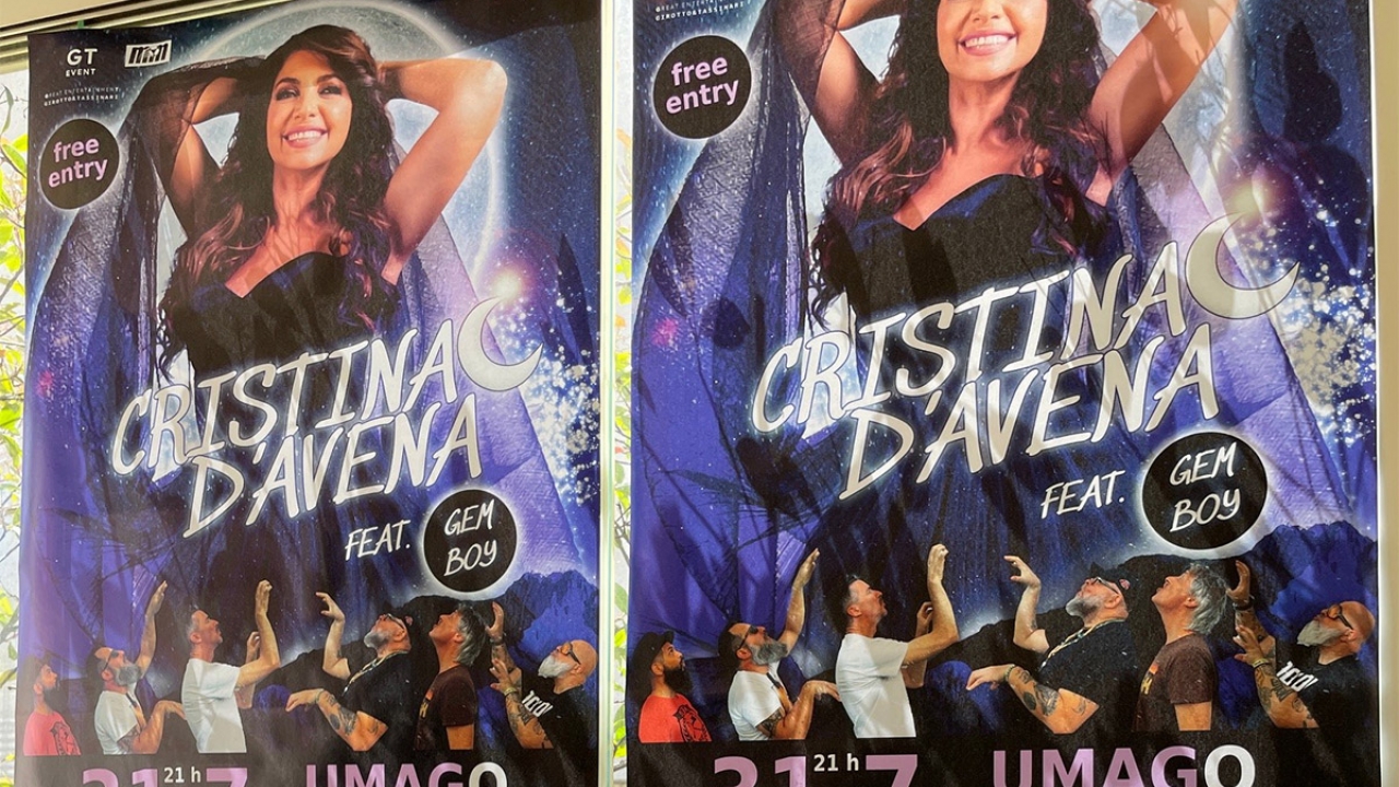 Cristina D'Avena večeras na Trgu u Umagu!