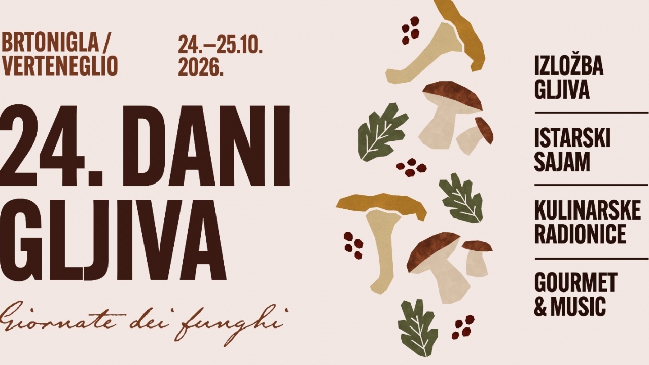 Javljanja iz općina i gradova: Brtonigla se priprema za 24. Dane gljiva – bogat program, gastronomske delicije i zanimljive radionice