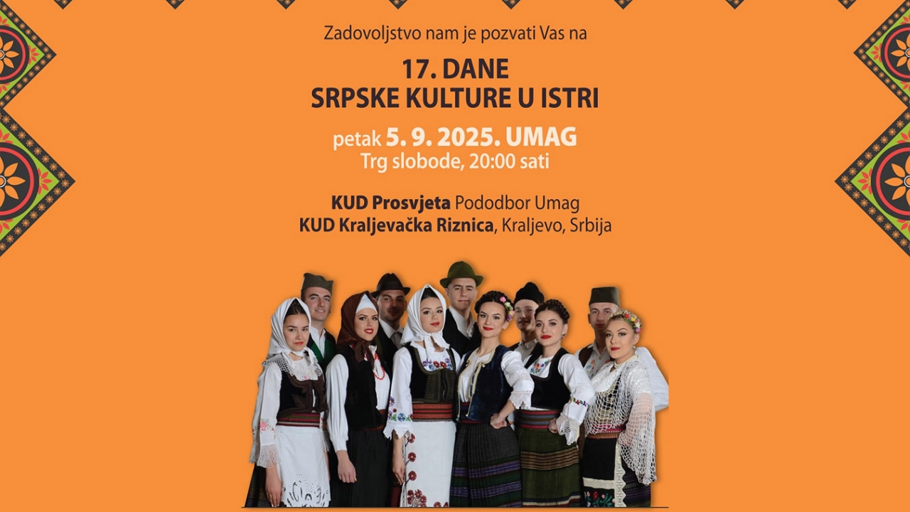 Srpska kultura u Umagu na 17. Danima u Istri