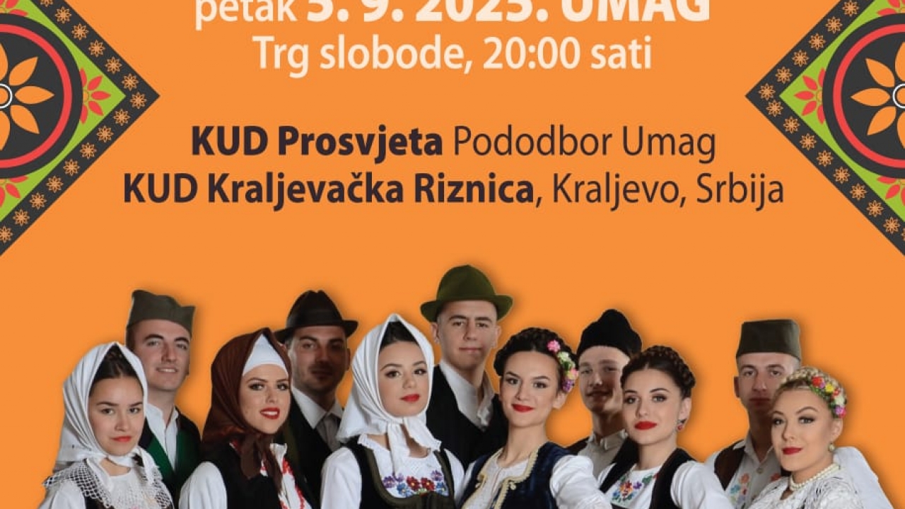 17. Dani srpske kulture u Istri - Ovog petka u Umagu