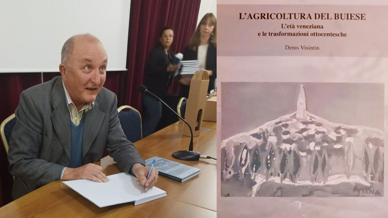 Predstavljena knjiga Denisa Visintina o povijesti poljoprivrede Bujštine