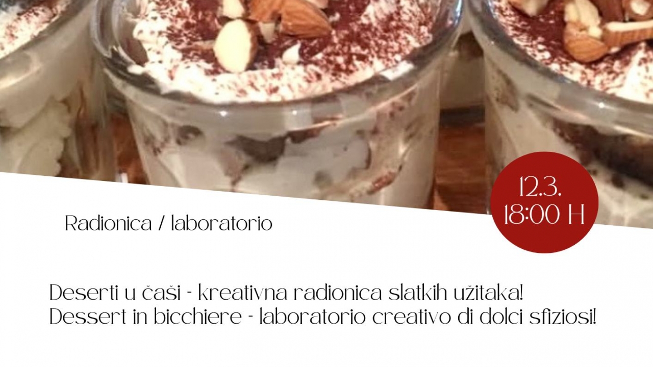 Deserti u čaši – kreativna radionica slatkih užitaka