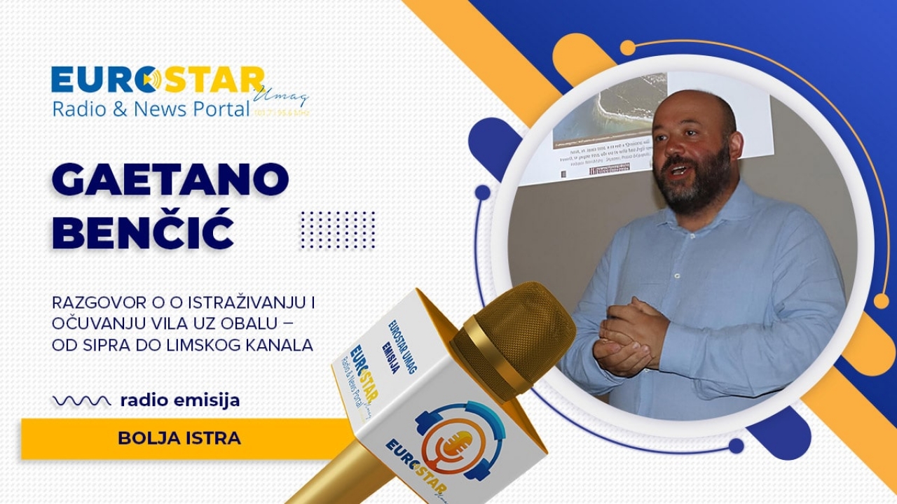 Emisija Bolja Istra - Gaetano Benčić