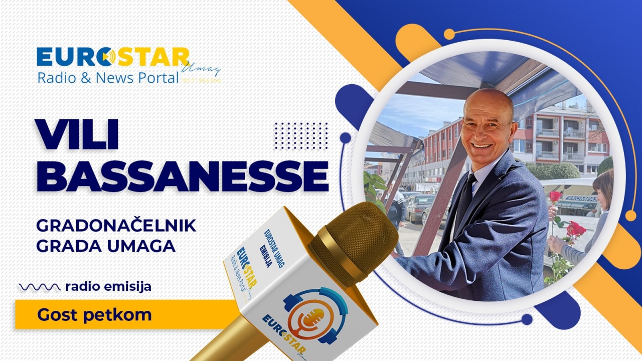 Eurostar emisija GOST PETKOM - gradonačelnik Vili Bassanese