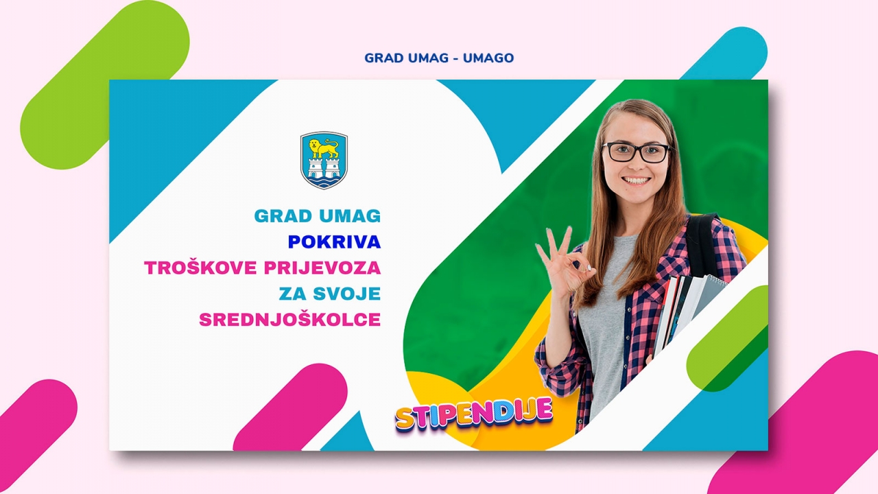 Grad Umag pokriva troškove prijevoza za svoje srednjoškolce