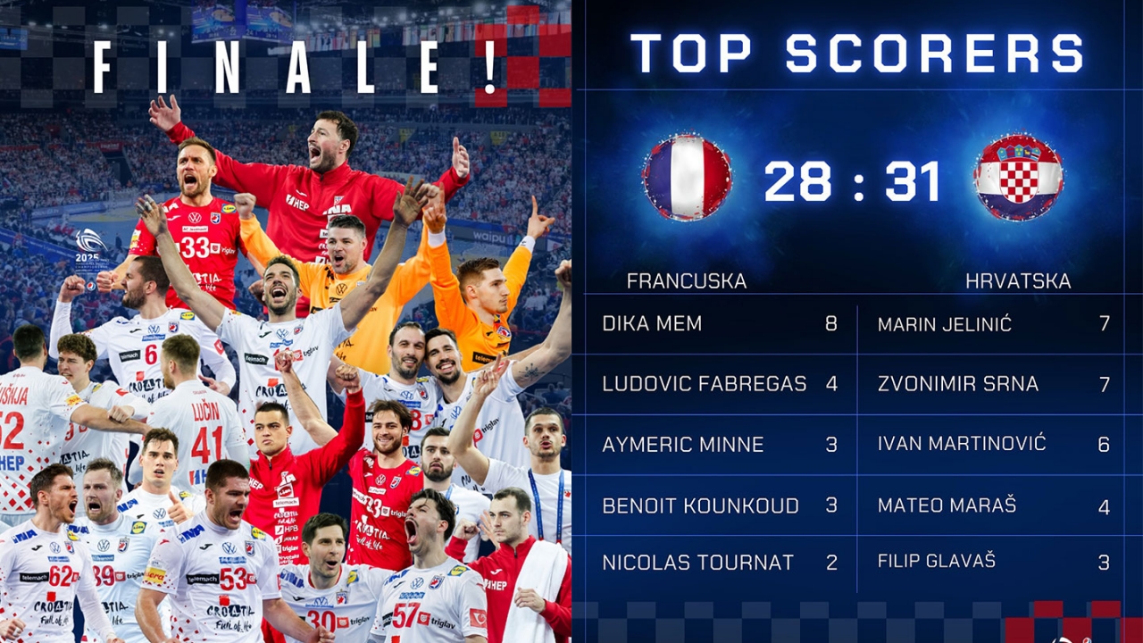 Hrvatska rukometna rapsodija – pobjeda nad Francuskom i plasman u finale!