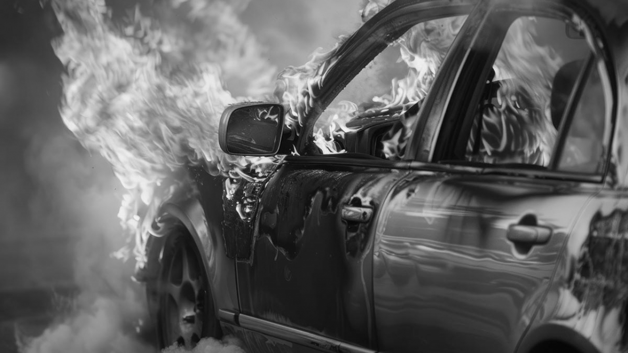 U Poreču zapaljen automobil policijskog službenika