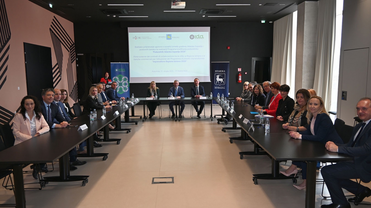 Istarskim poduzetnicima dostupna nova kreditna linija od 35 milijuna eura