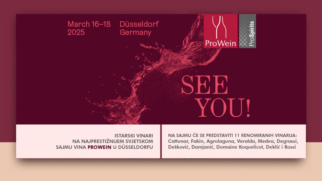 Istarski vinari na najprestižnijem svjetskom sajmu vina Prowein u Düsseldorfu