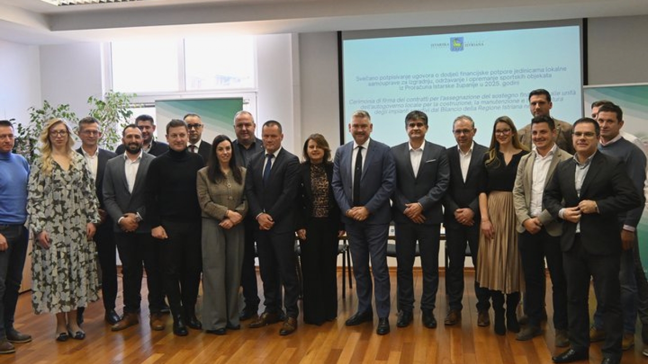 I ove godine Istarska županija dodijelila 200 tisuća eura potpora za sportsku infrastrukturu istarskih gradova i općina