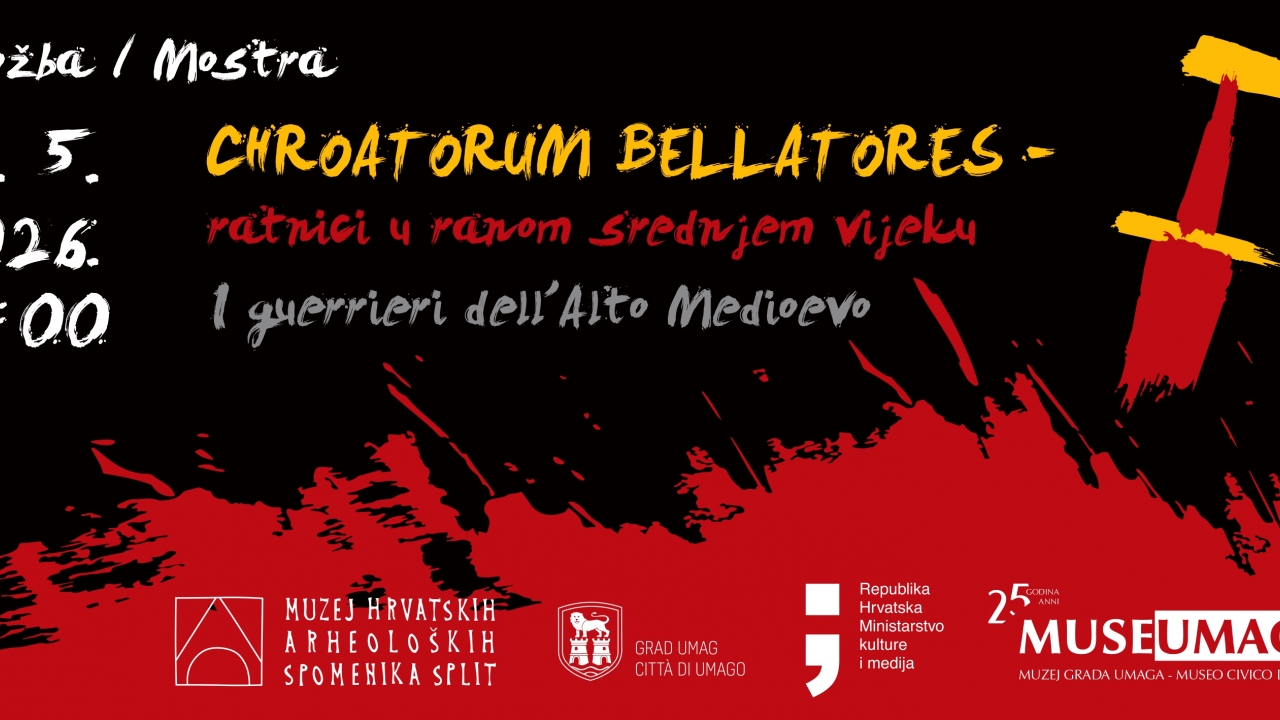 U Umagu se otvara izložba „Chroatorum Bellatores – ratnici u ranom srednjem vijeku“