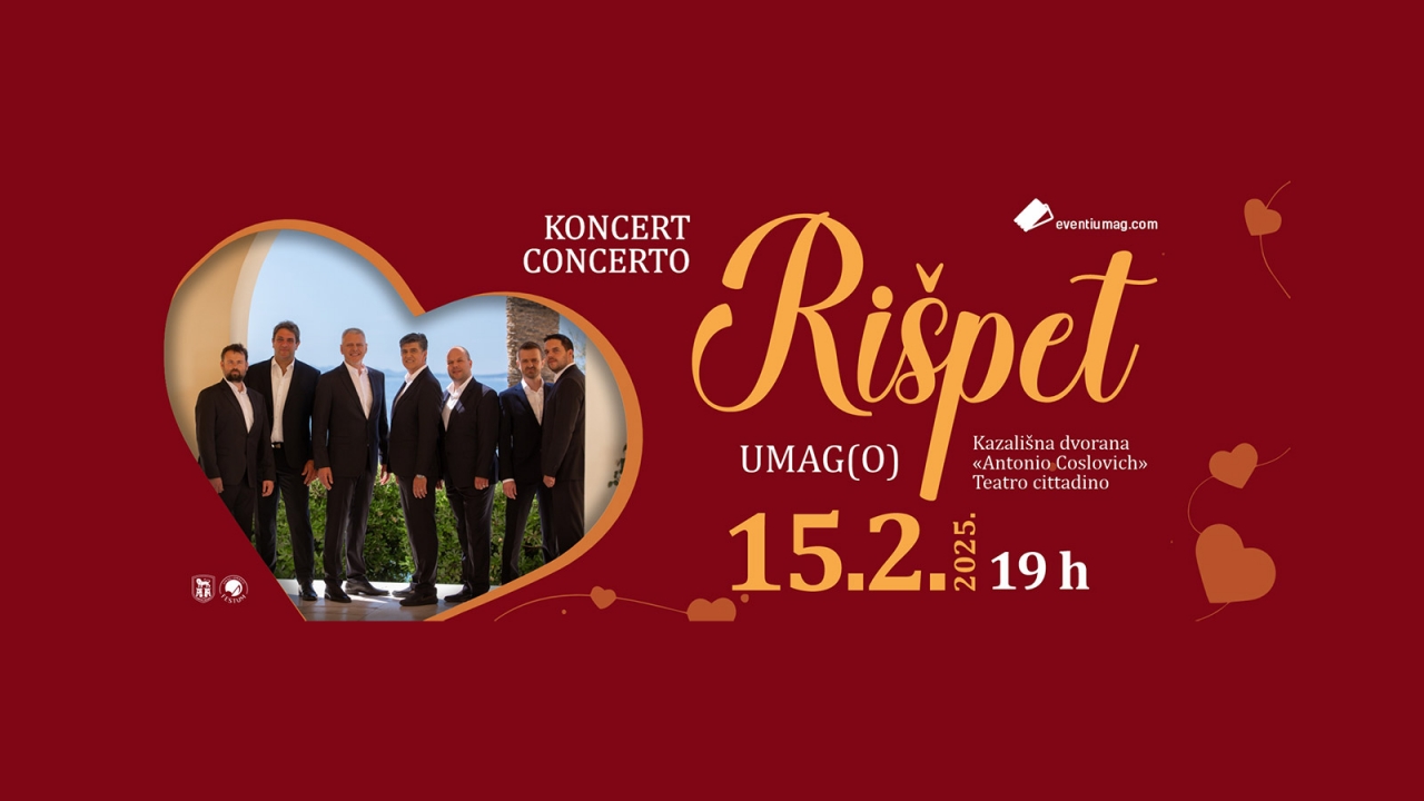 Valentinovo u Umagu uz romantičnu glazbenu čaroliju grupe Rišpet