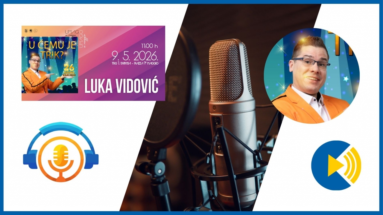 Novosti iz Umaga: Mađioničarski spektakl Luke Vidovića u Umagu i Novigradu