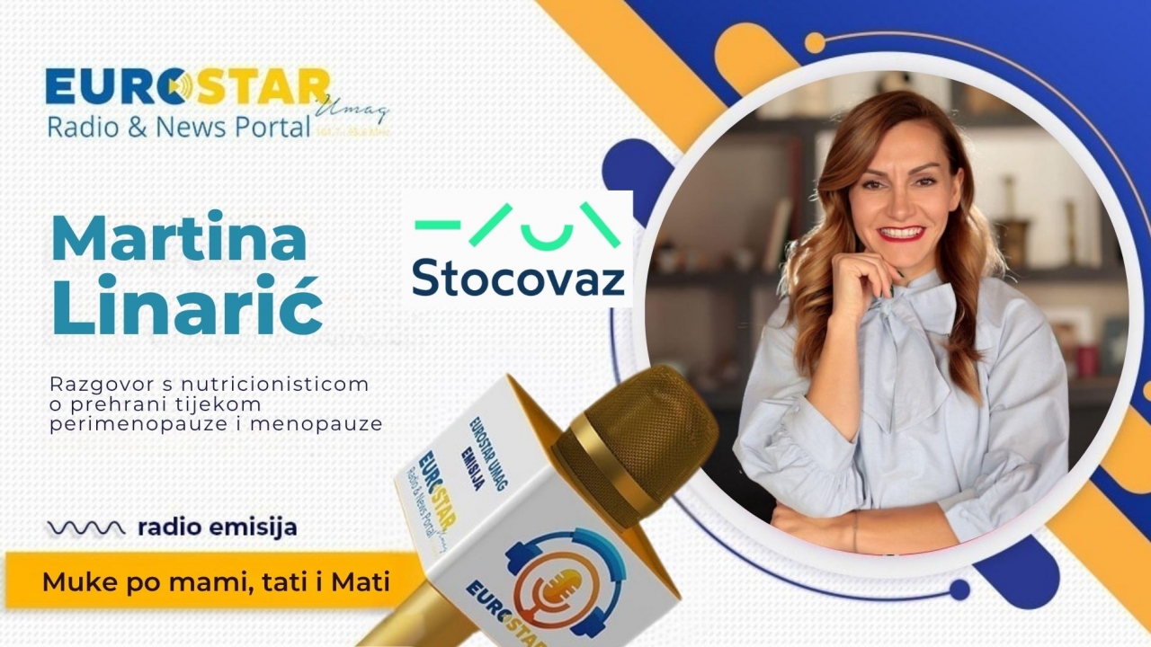 Emisija MPMTM - Martina Linarić o prehrani tijekom perimenopauze i menopauze