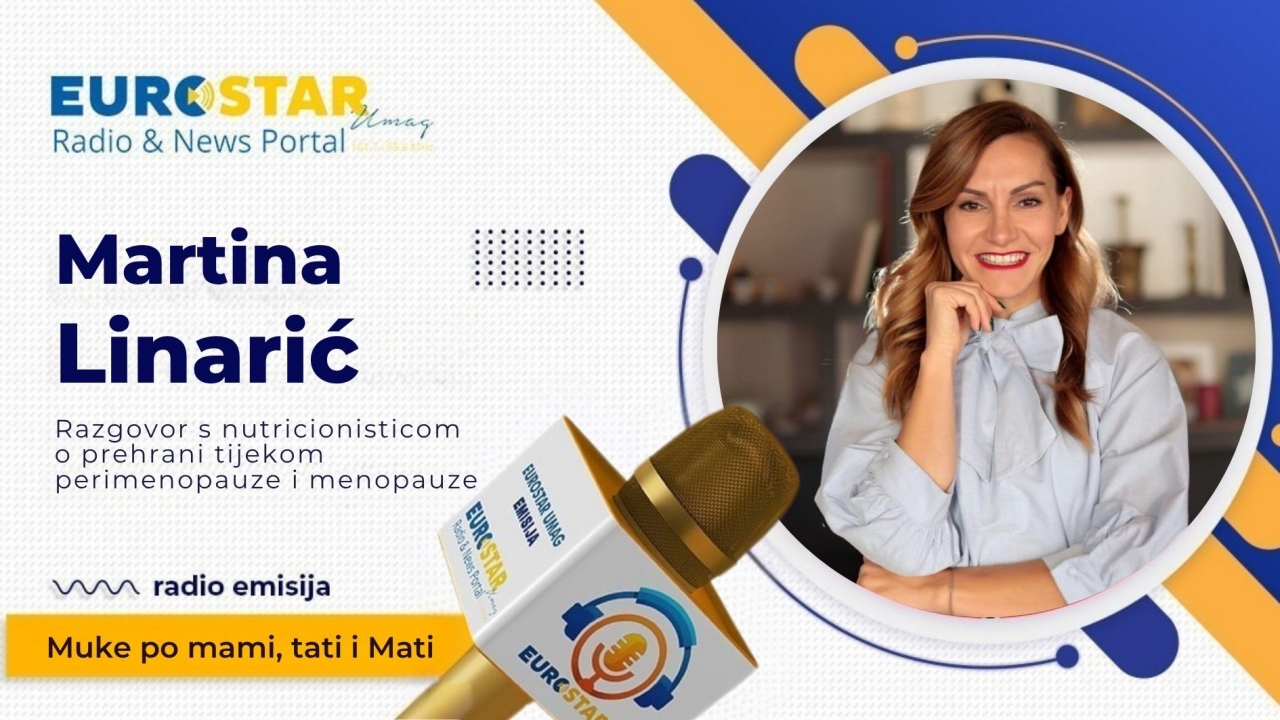 Emisija MPMTM - Martina Linarić o prehrani tijekom perimenopauze i menopauze