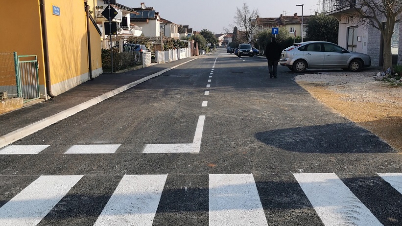 Umag: Ulica Giuseppine Martinuzzi poprimila novo ruho