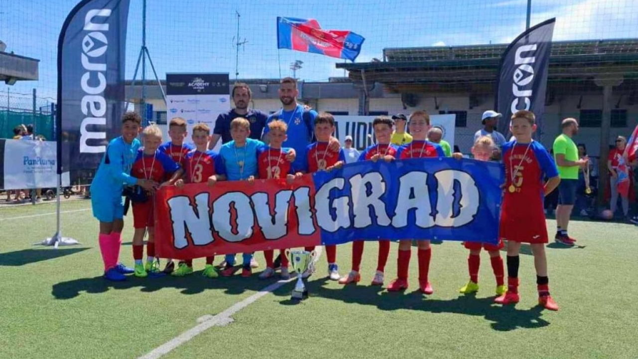 Uspjeh Škole nogometa NK Novigrad 1947 na turniru u Italiji