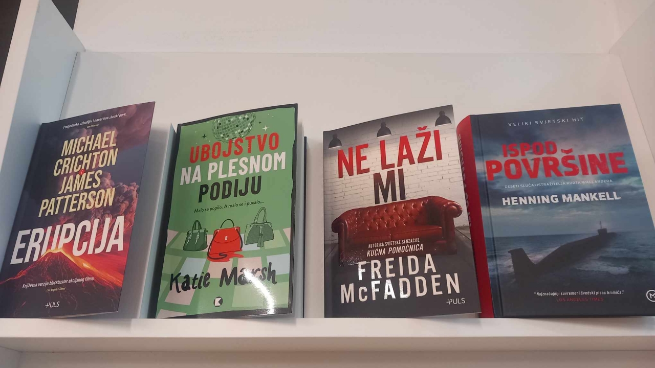 Gradska knjižnica Buje nabavila nove naslove
