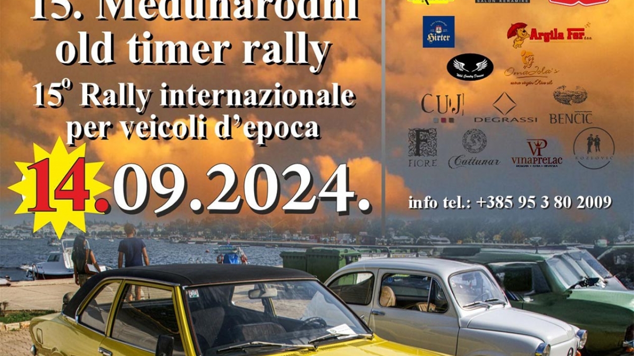 15. MEĐUNARODNI OLD TIMER RALLY UMAG
