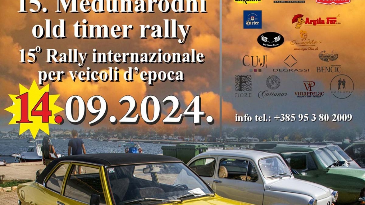 15. Međunarodni Old Timer Rally u Umagu