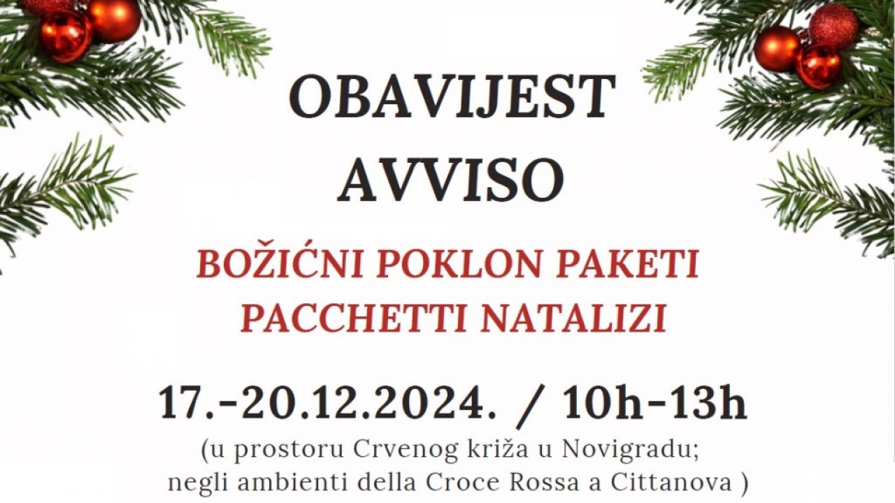 Blagdanski poklon paketi za umirovljenike