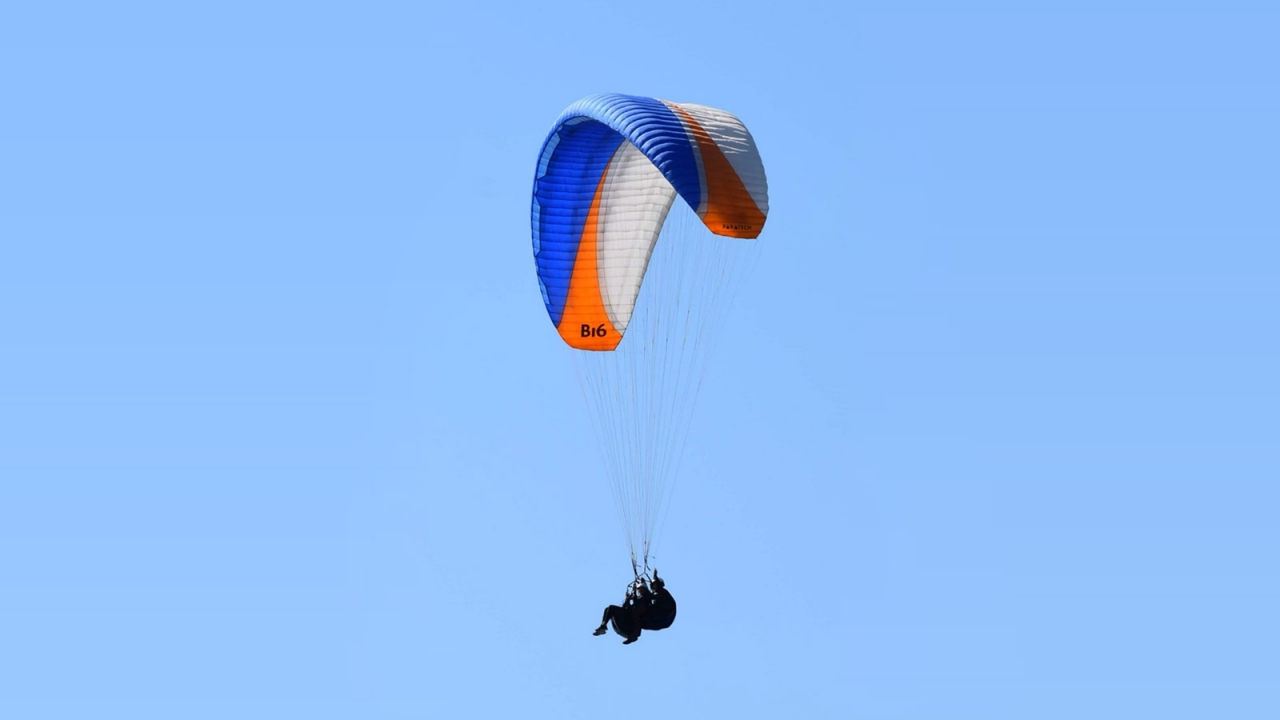 Pad paraglajdera kod Bresta pod Učkom