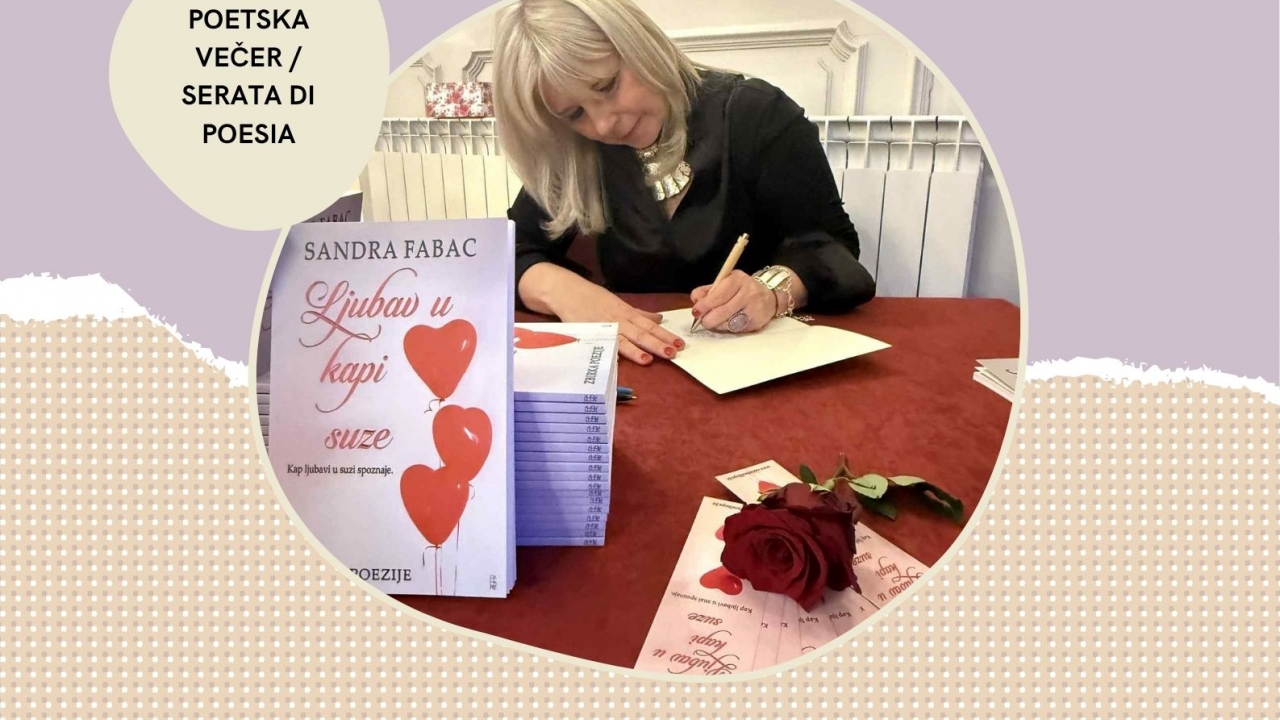 Gradska knjižnica Buje ove subote organizira poetsku večer ljubavi
