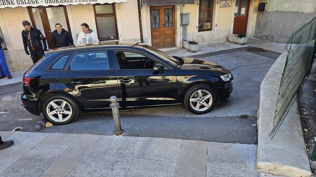 Prometna nesreća u centru Buja bez ozlijeđenih