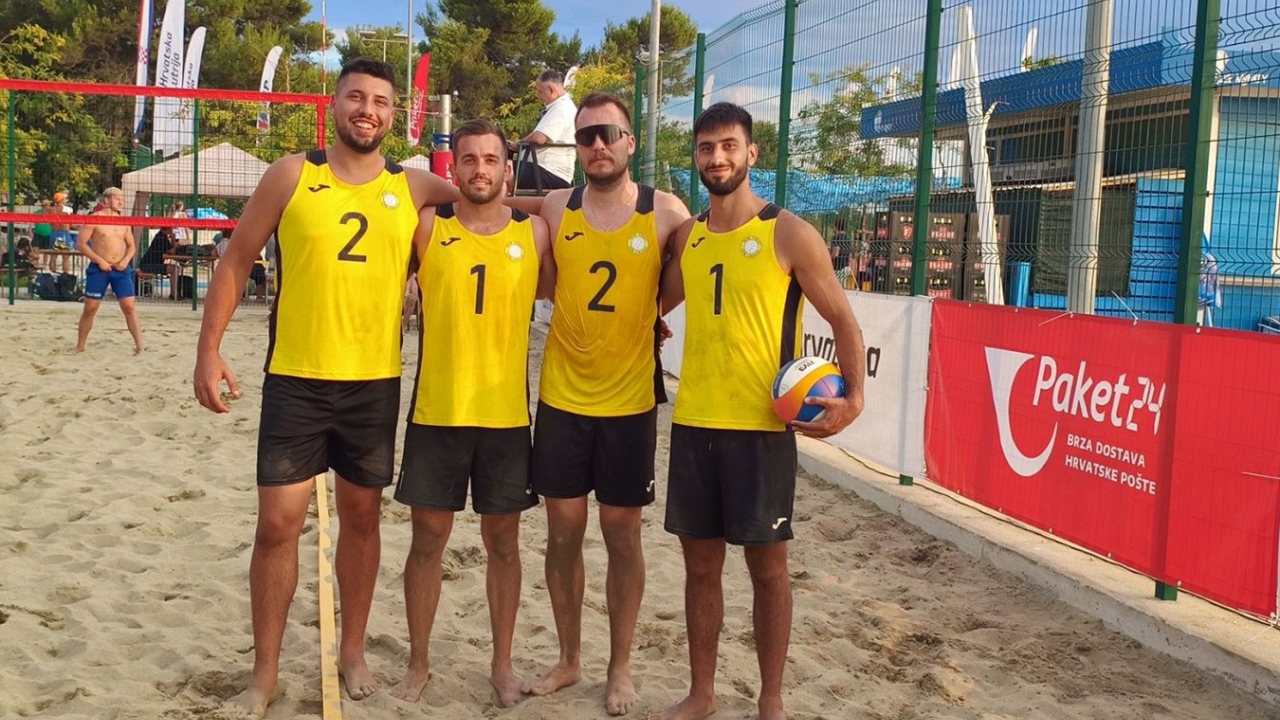 MOK Umag startao u Prvoj ligi odbojke na pijesku