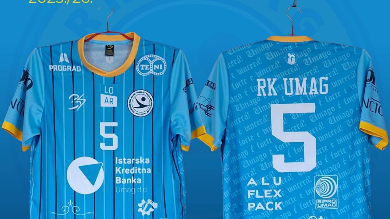 RK Umag predstavio nove gostujuće dresove