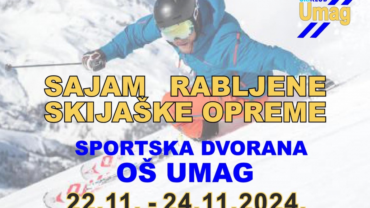 Počeo sajam rabljene skijaške opreme u Umagu
